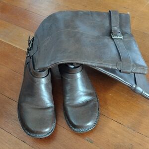 BOC Brown Faux Leather Boots